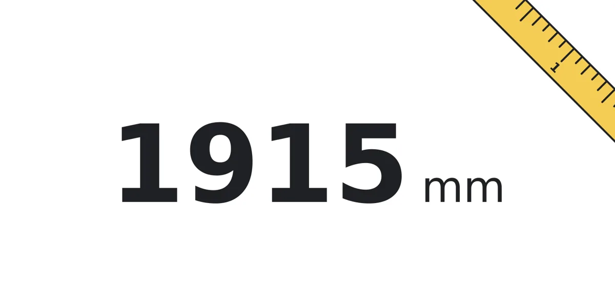 Länge 1915 mm