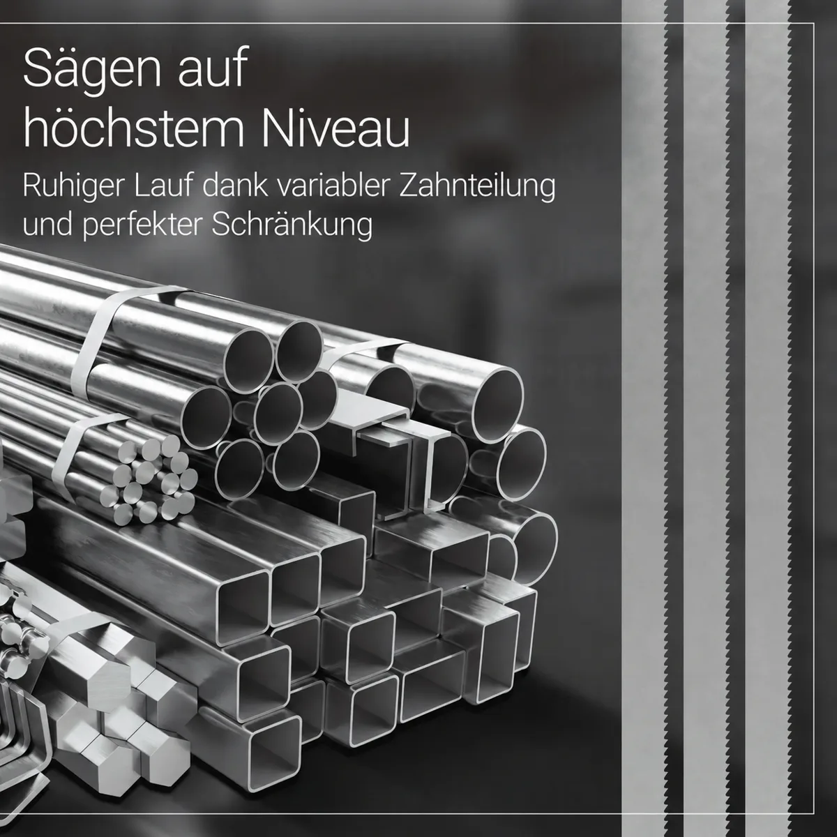 4750 x 34 x 1.1 x 2/3 ZpZ Bi-Metall M42 HSS Bandsägeblatt Sägeblatt