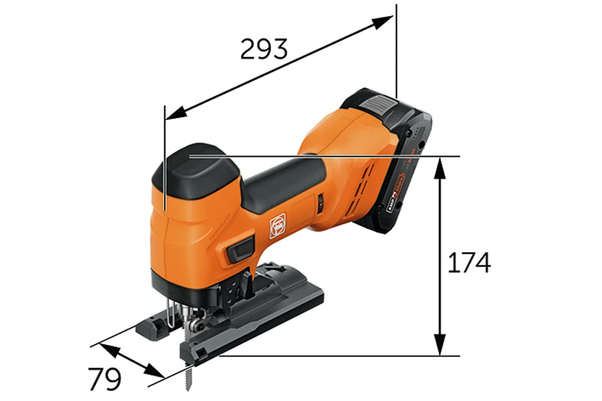 Fein Akku-Stichsäge F-IRON Jig 26 AS