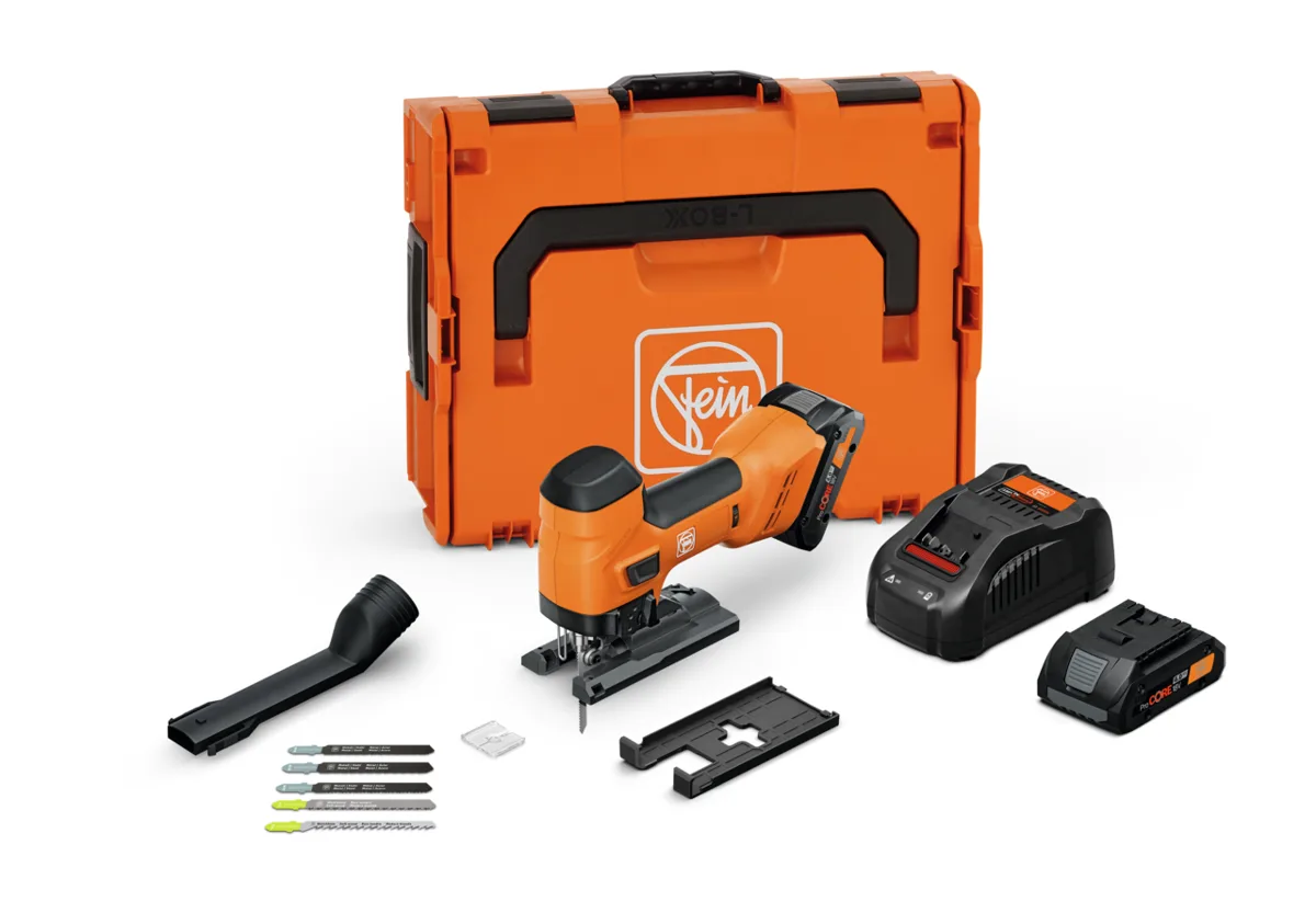 Fein Akku-Stichsäge F-IRON Jig 26 AS Set 2 x 4 Ah