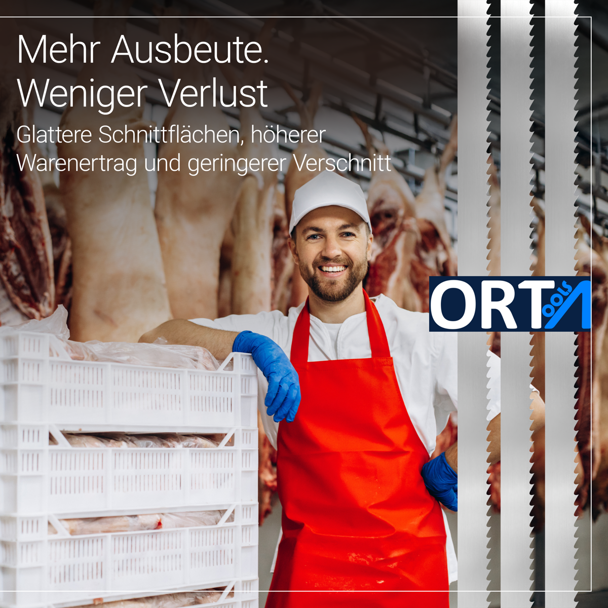 Fleischereibandsägeblätter