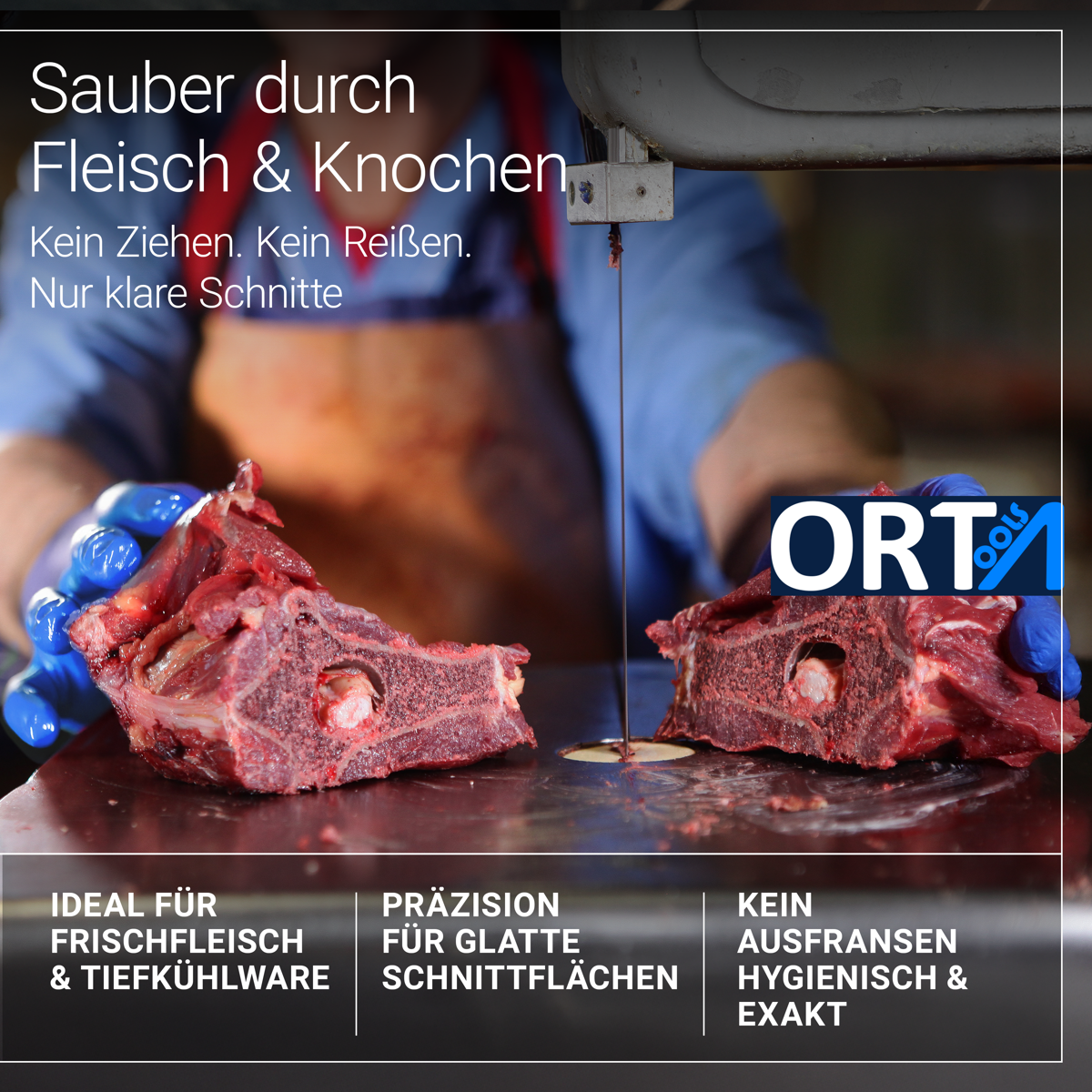 Fleischereibandsägeblätter