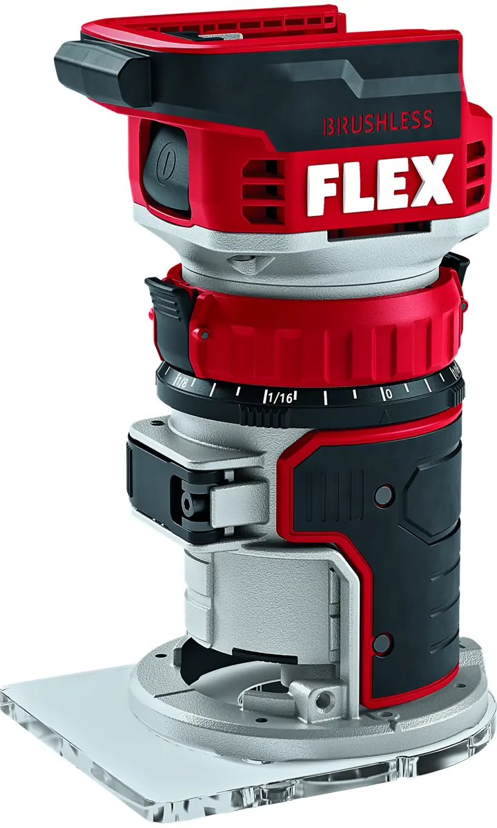 FLEX CER 18.0-EC C – Akku Kanten- und Oberfräse