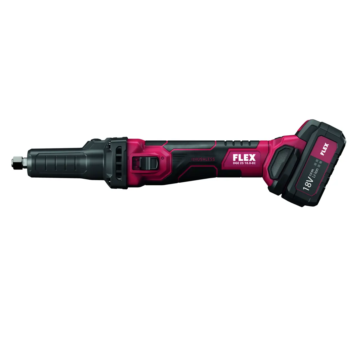 FLEX DGE 25 18.0-EC – Akku-Geradschleifer