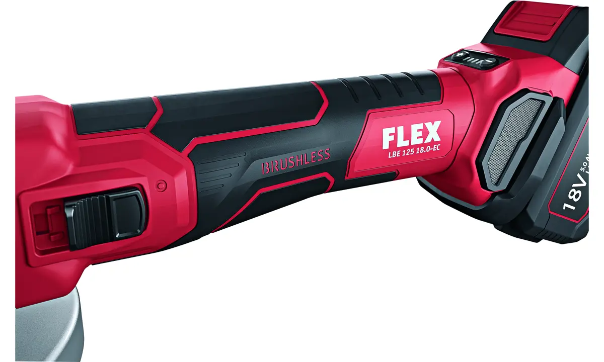FLEX LBE 125 18.0-EC – Akku-Winkelschleifer