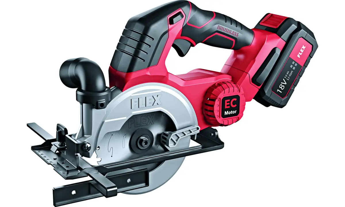 FLEX CS 45 18.0-EC C – Kompakte Akku-Handkreissäge