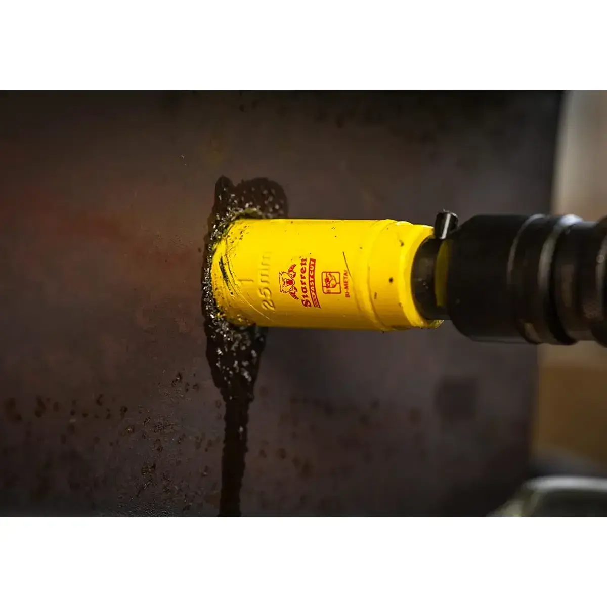 Starrett Hartmetall-Lochsäge - MPH0100 Mehrzweck-TCT-Lochsäge - für Holz-MDF-Kunststoff-Keramik-Wandfliesen - 25 mm