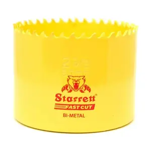 Starrett HSS Bi-Metall-Lochsäge - FCH0200 schnell geschnittene extra Kobalt-Lochsäge - für rostfreies Blech Holz Kunststoff verschiedene Materialien - 51mm