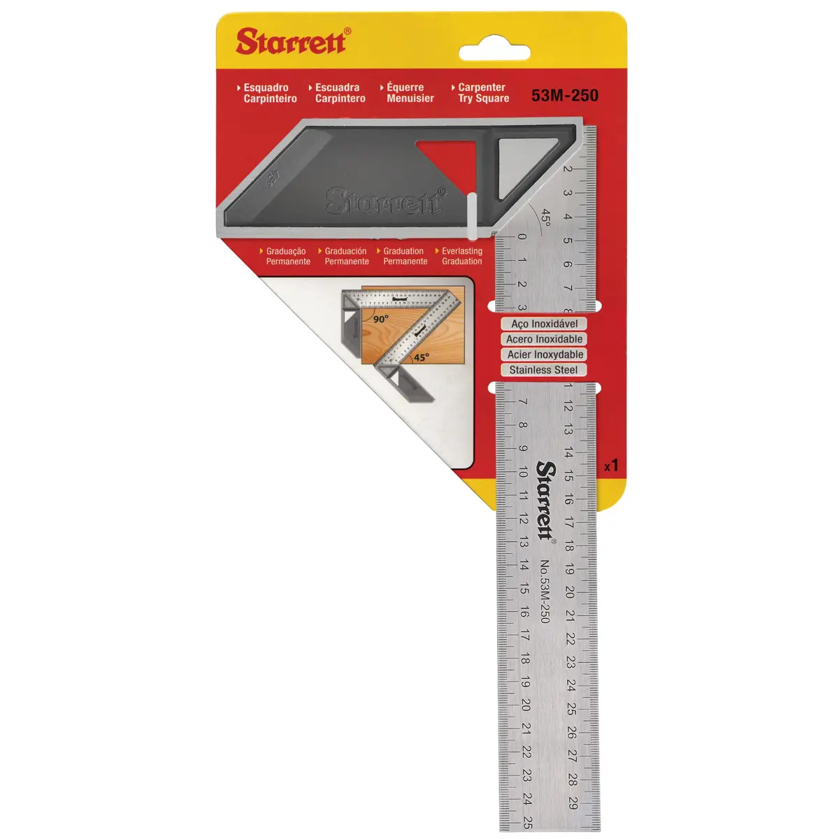 Starrett K53M-250-S Anschlagwinkel