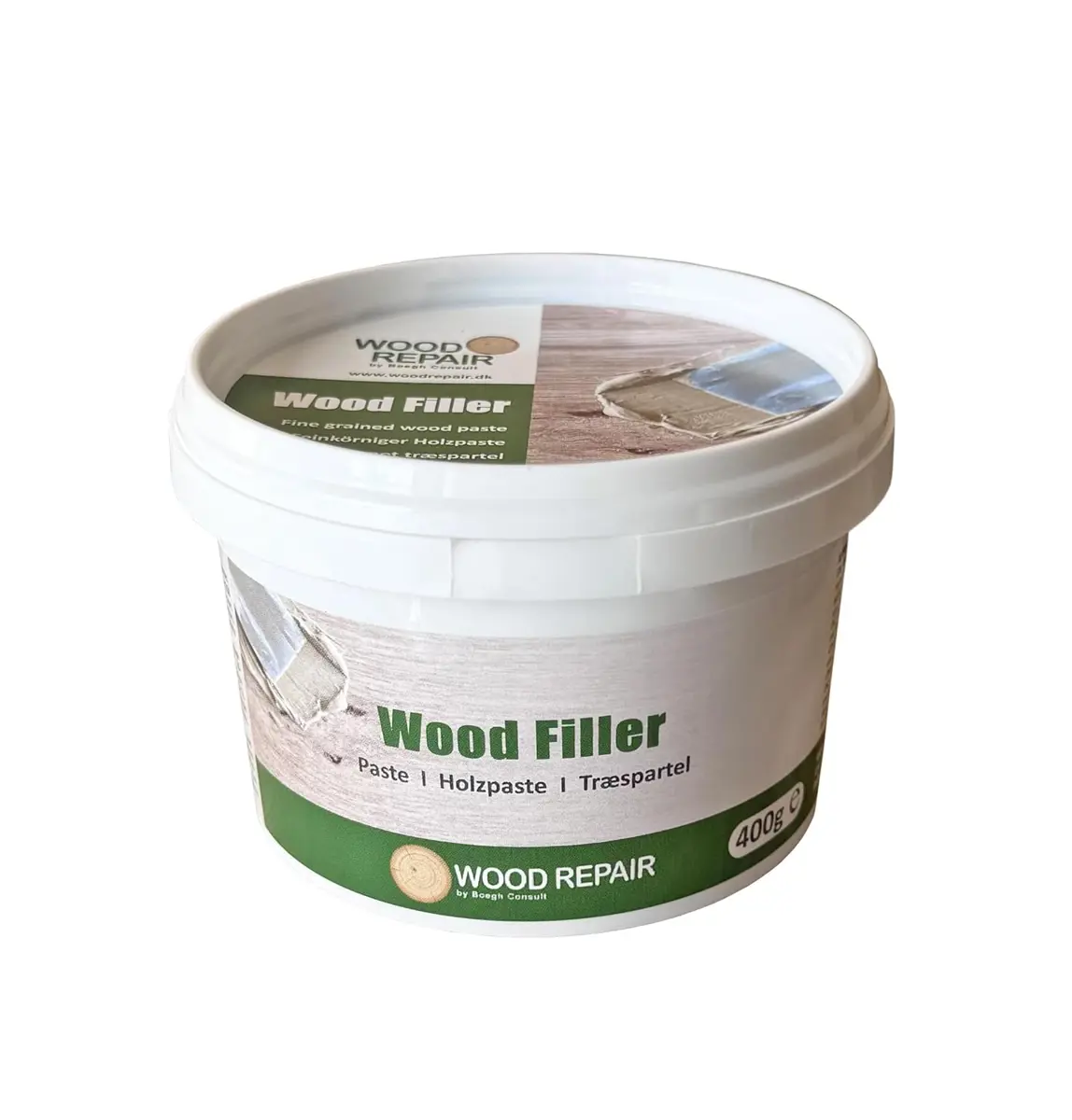 Wood Filler Holzspachtelmasse 400g Dose Esche