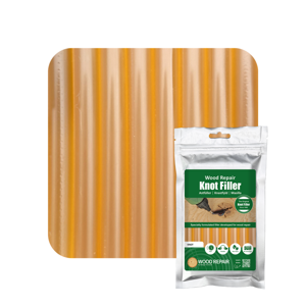 Wood Repair Astfüller Stäbe - Ast (Transparent)