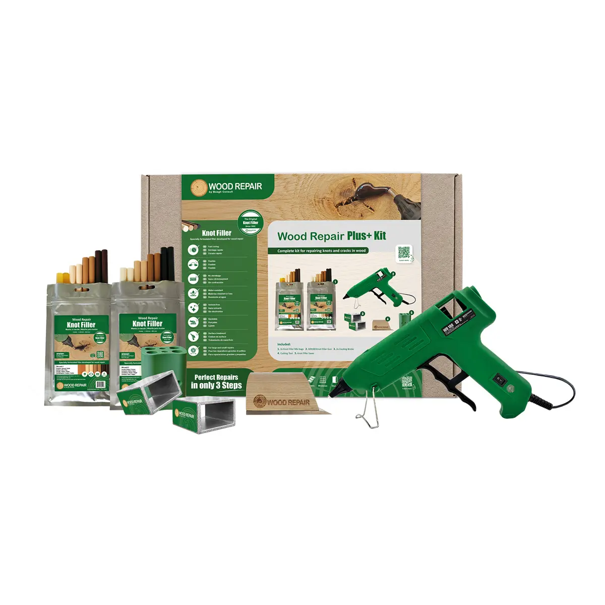 Wood Repair Holzreparatur PLUS+ Satz
