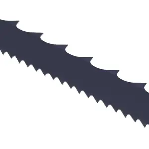 Zimmerei Bandsägeblatt mit Rückenschutzverzahnung | 1310 x 8 x 0,65 mm - 4 ZpZ